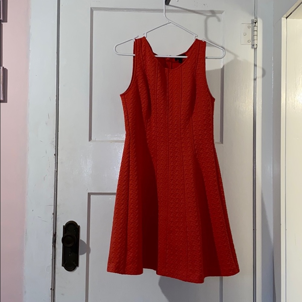 Orange dress